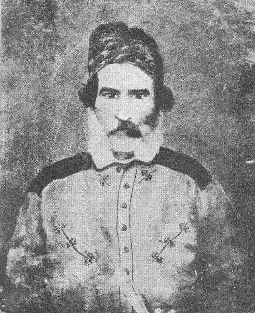 CAUDILLOS Y SU ESTAMPA. Sobre estas líneas, el “Chacho” Peñaloza. Arriba, a la izquierda, Felipe Varela. 