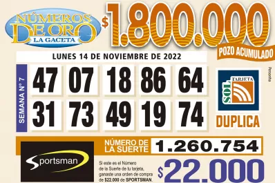 Los Números de Oro de LA GACETA