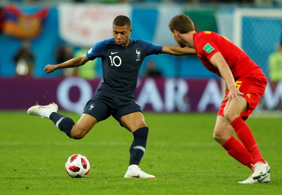 PROVOCADOR. Kilian Mbappé cree en la supremacía europea. 