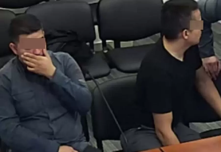 LOS POLICÍAS IMPUTADOS. 