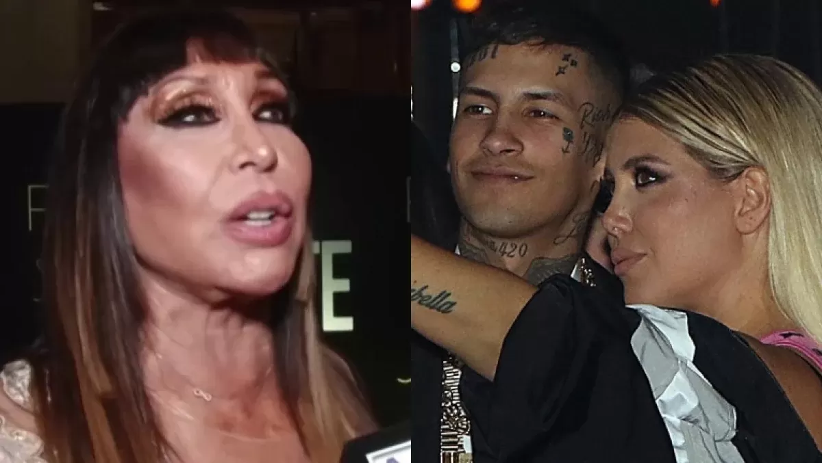 Qué dijo Moria Casán sobre el supuesto romance de Wanda Nara y L Gante