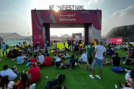 Caos en el Fan Fest, antes de la apertura del Mundial Qatar 2022