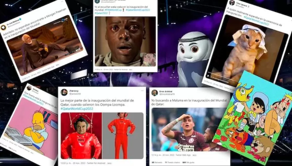 Mundial de Qatar 2022: los mejores memes de la inauguración