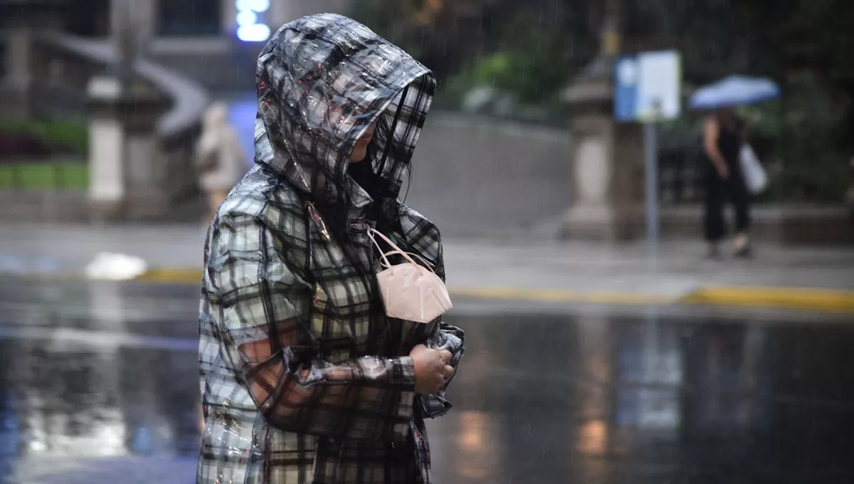 LLUVIAS. Las precipitaciones se extenderían hasta entrada la tarde en nuestra provincia.