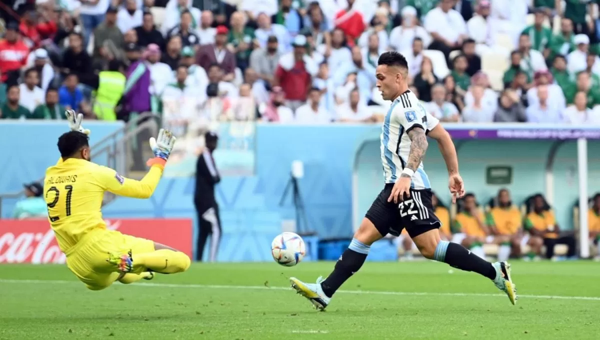 El VAR le anuló el gol a Lautaro Martínez