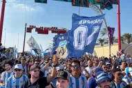 La promesa de tatuarse a Messi festejando el título