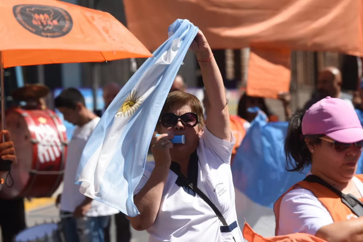 PROTESTA DE SITAS / Foto de LA GACETA por Franco Vera