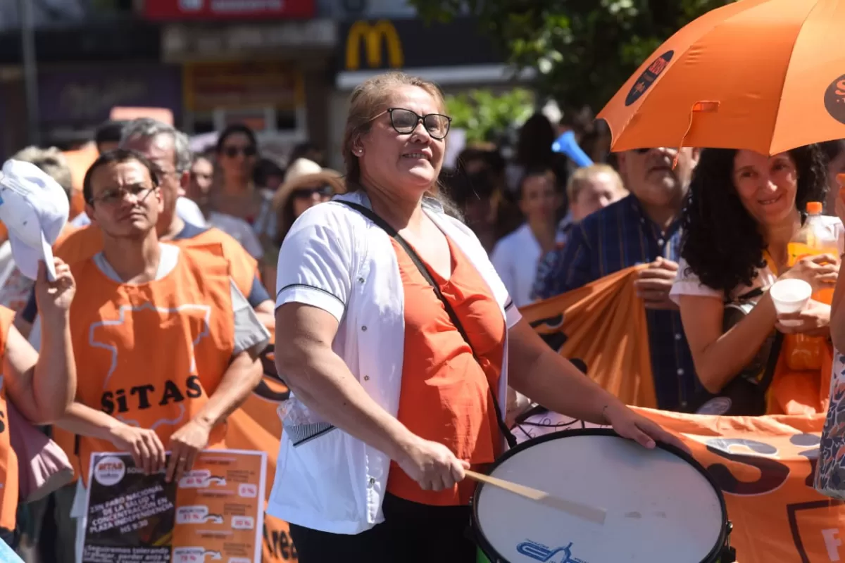 PROTESTA DE SITAS / Foto de LA GACETA por Franco Vera