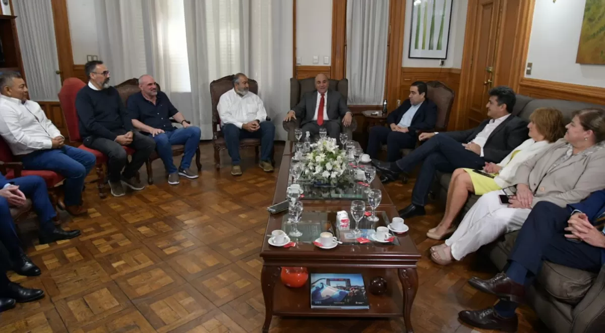 Reunión en la Casa de Gobierno