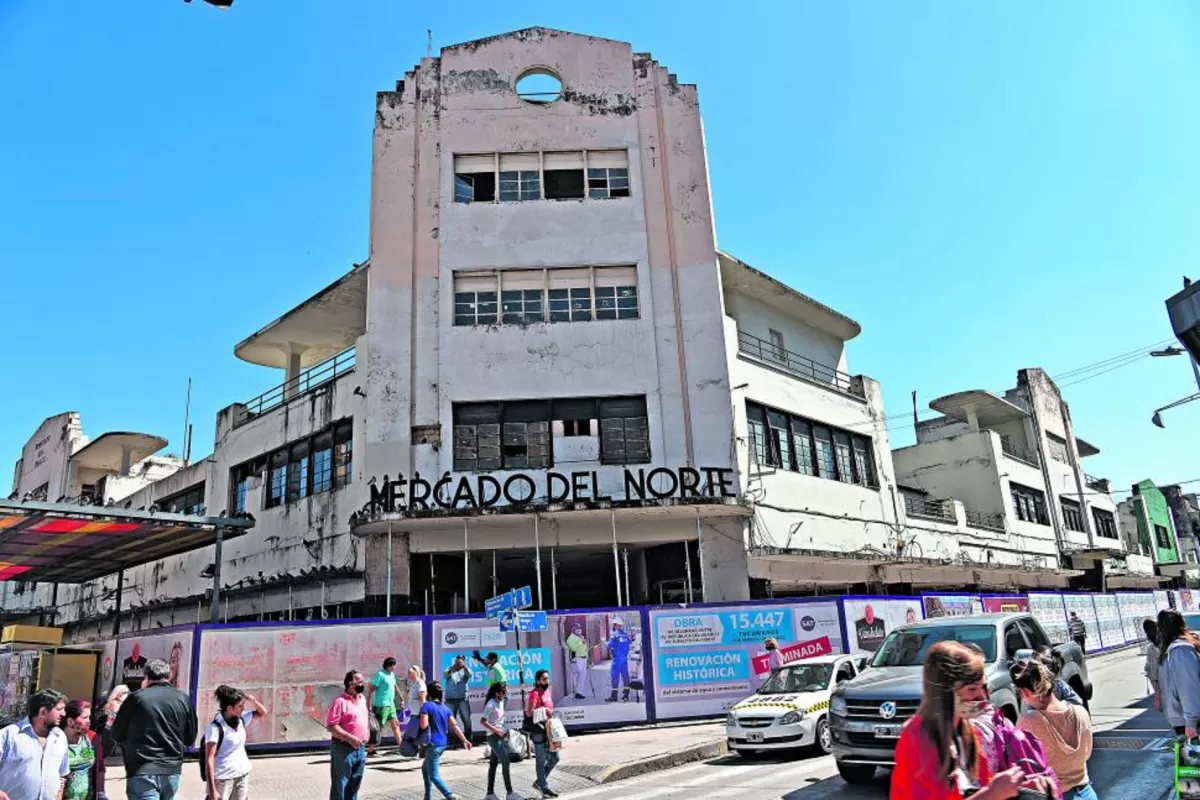 EN PLENO MICROCENTRO. Un planteo judicial busca frenar el proyecto del Mercado del Norte y cuestiona la licitación. Foto de Archivo