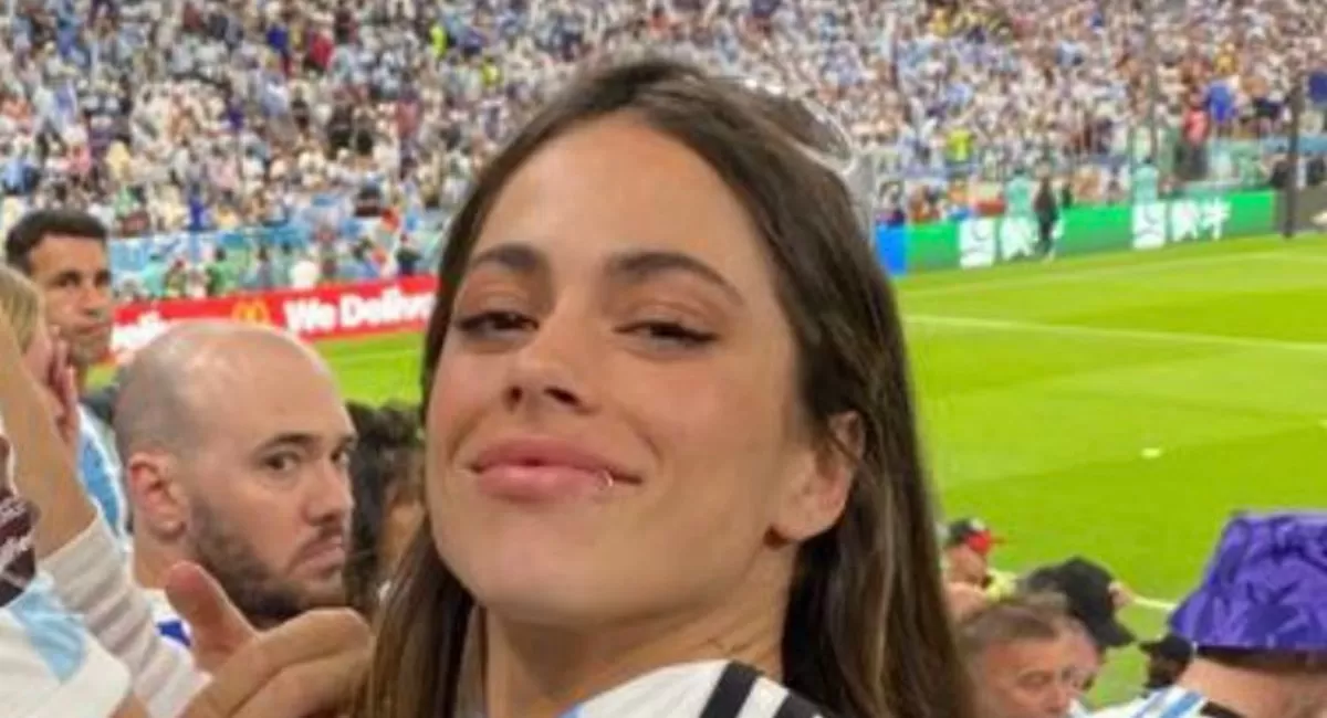 Mundial de Qatar 2022: Tini Stoessel fue a alentar a Rodrigo De Paul