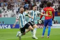Así jugó Argentina: mal en el primer tiempo, bien desde que Messi destrabó el partido