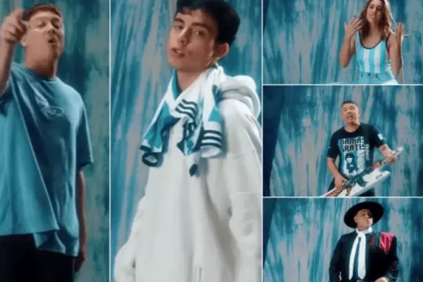 Vayas donde vayas, la nueva canción de la AFA con reconocidos artistas para alentar a la Selección