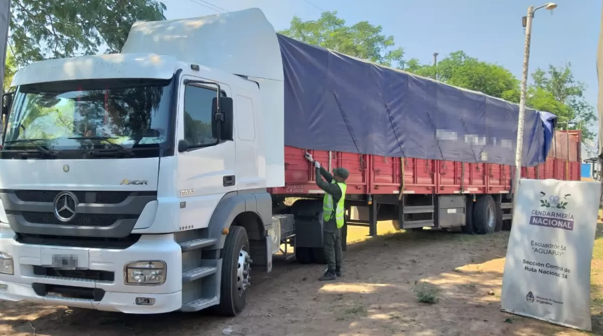 Secuestraron 58 toneladas de harina de soja