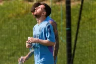 Mundial Qatar 2022: la Selección volvió a entrenar, con Messi como espectador de lujo