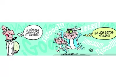 Mundial de Qatar 2022: el humor de Chaquetón