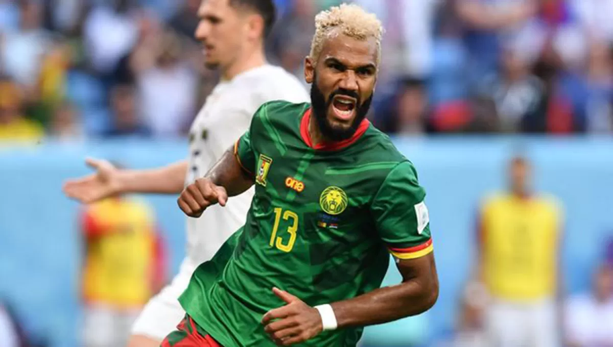 EL FINAL. Eric Maxim Choupo-Moting anotó para el 3 a 3 con el que Camerún rescató un partido que estaba perdido.