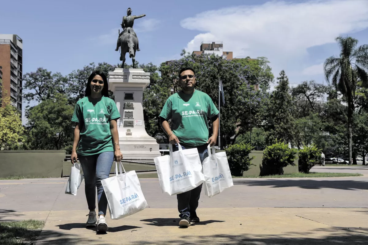 Separación domiciliaria de residuos