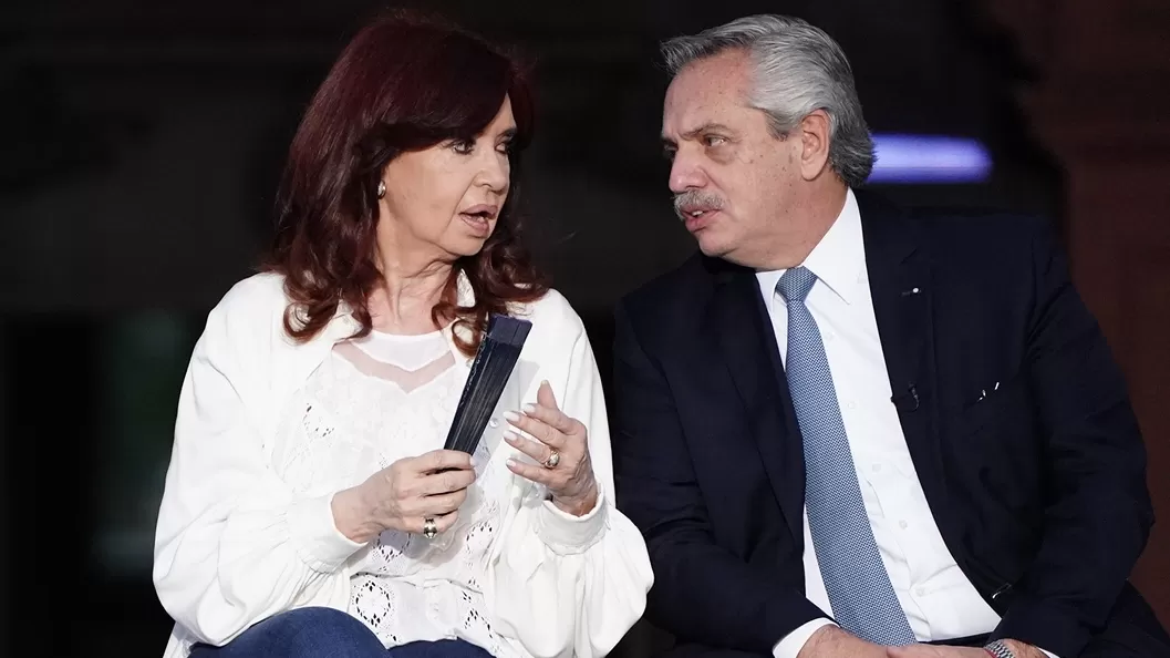 Alberto Fernández y Cristina Kirchner.