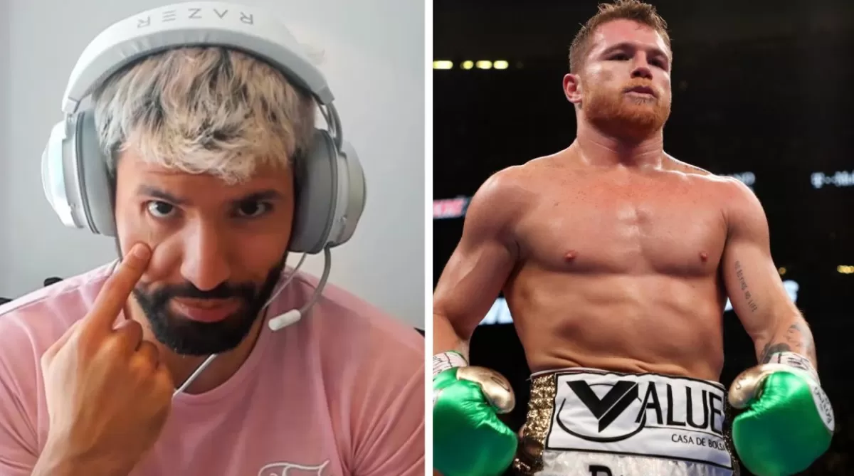 La picante dicusión del Kun Agüero y Canelo 