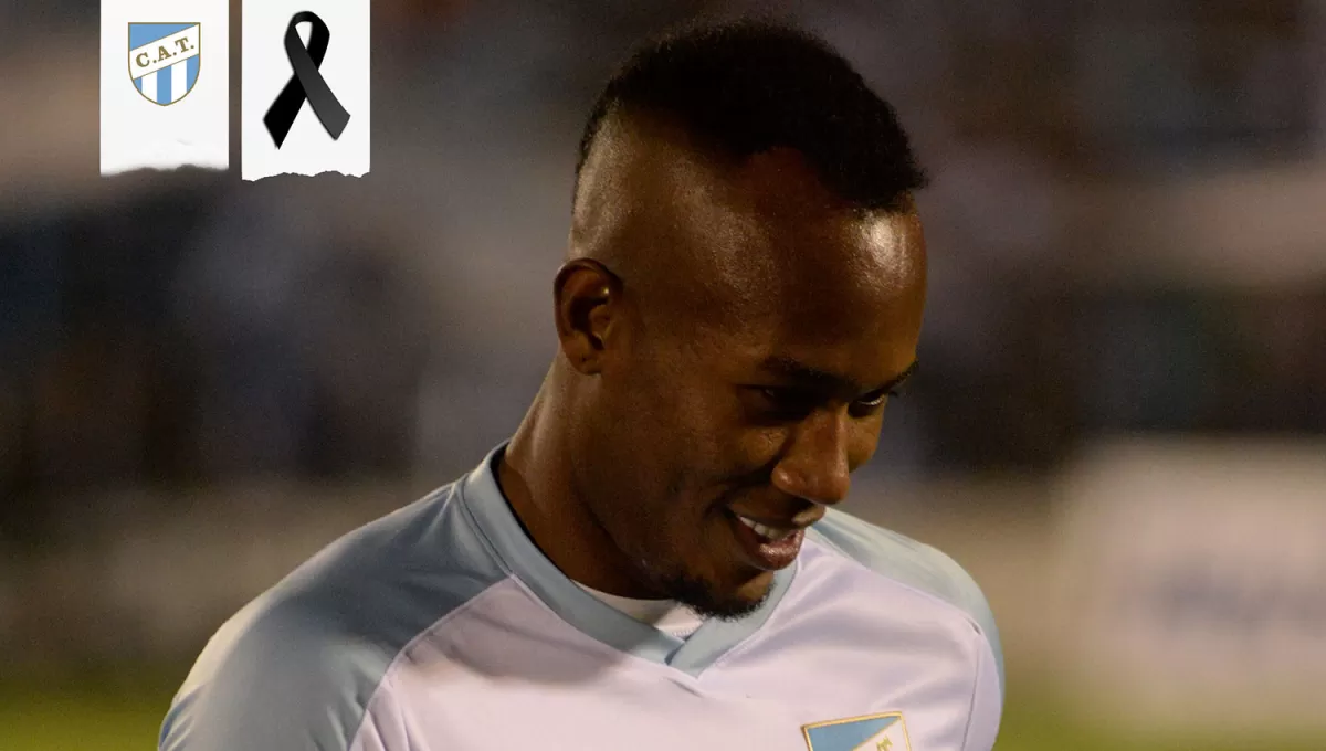 El mensaje de Atlético Tucumán tras la muerte de Balanta: Abrazamos a sus familiares y amigos