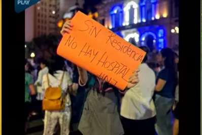 Protesta de residentes: Estamos en una situación de precarización laboral
