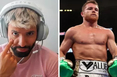 Mundial de Qatar 2022: el picante ida y vuelta entre Canelo y Kun Agüero por la polémica con Messi