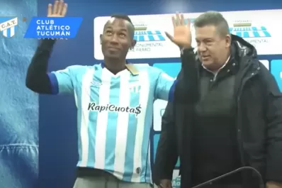 Dolor en Atlético Tucumán: Quiero dejar una huella, las sentidas primeras palabras de Balanta al llegar a la provincia