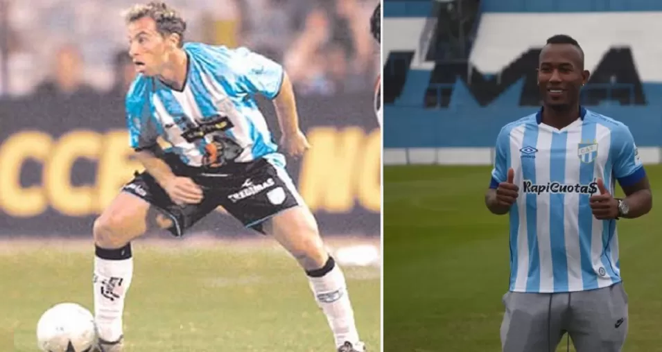 Hernán Maldonado y Andrés Balanta, dos muertesn que enlutaron a Atlético Tucumán. 