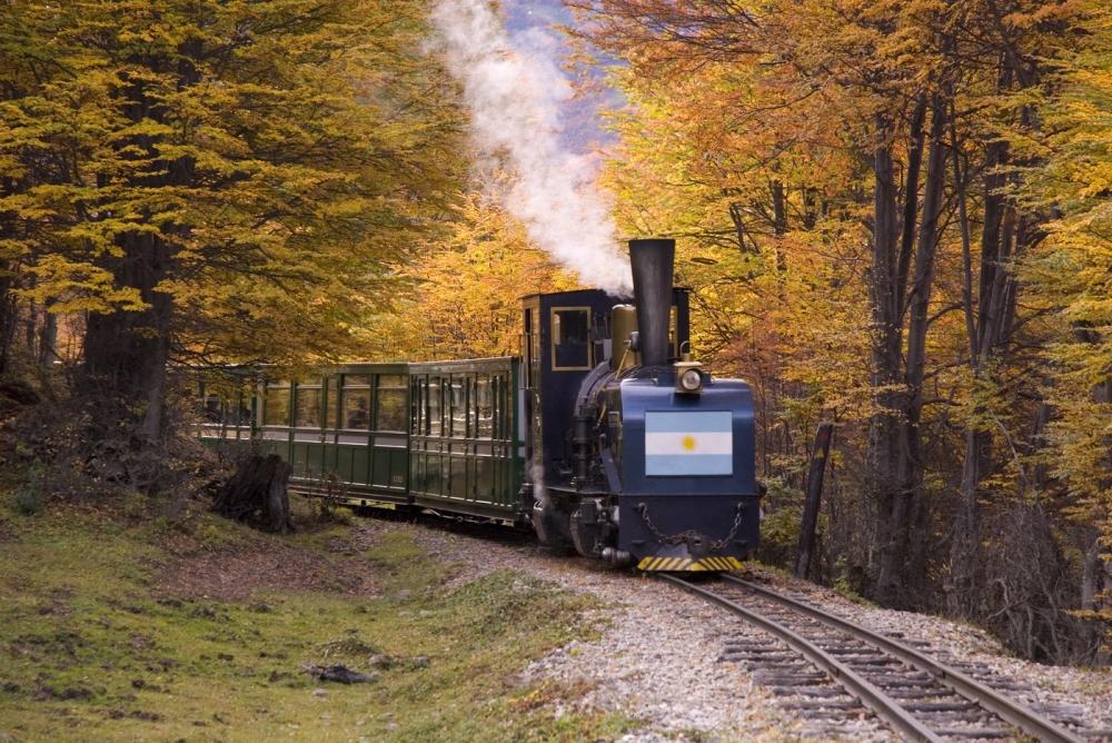 Tren del Fin del Mundo, en Ushuaia. Imagen de prensa, Turismo.