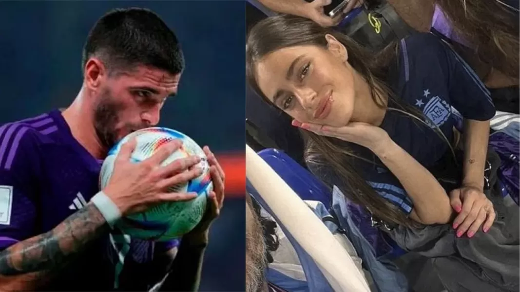 Mundial de Qatar: Tini fue a alentar a De Paul en el partido frente a Polonia y lució un tierno detalle