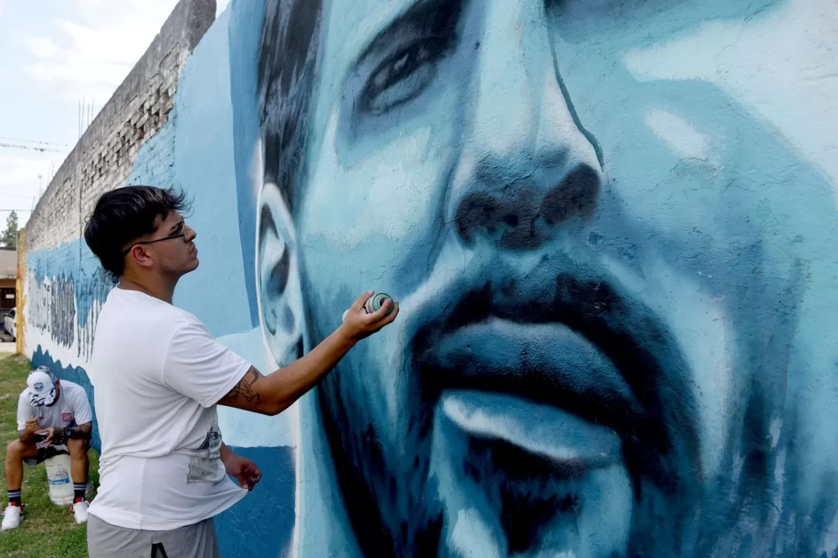 El mural del que todos hablan en Alderetes