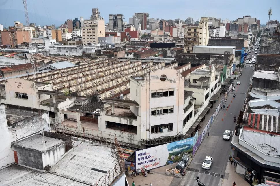 EN ESPERA. La remodelación del Mercado del Norte está bajo observación de la Comisión de Patrimonio y también fue objetada por una asociación 