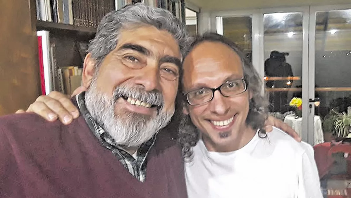 El festejo de Daniel Pascual y Gustavo Guaraz