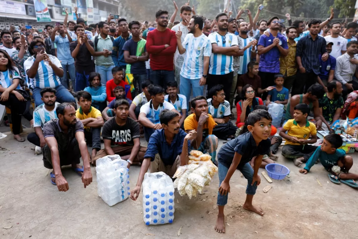 BANGLADESH. El país no argentino que más alienta a la selección.