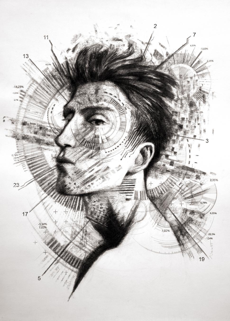 FIGURA NUMERO 24. La obra de Juan Milton Natch recibió una de las menciones especiales.