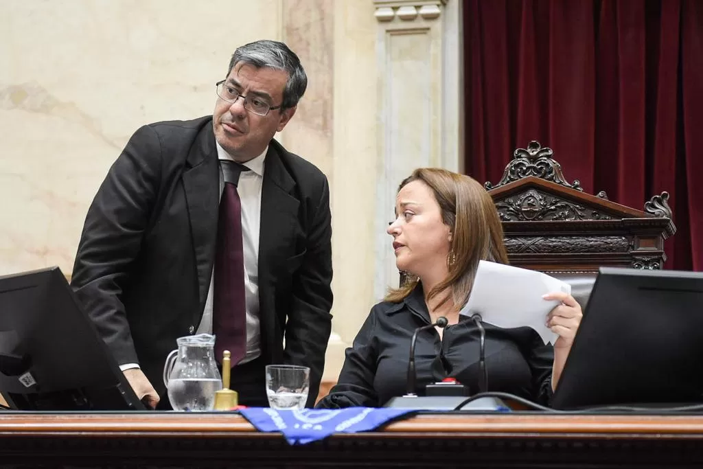 TENSIÓN EN DIPUTADOS. La oposición ayer no dio quórum y cayó la sesión.