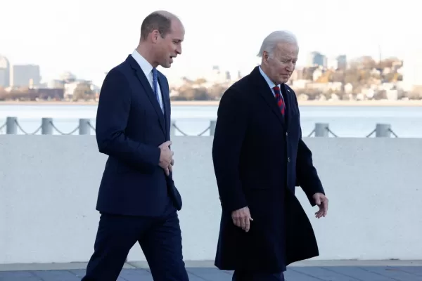 El príncipe William se reunió con Biden para hablar sobre el cambio climático