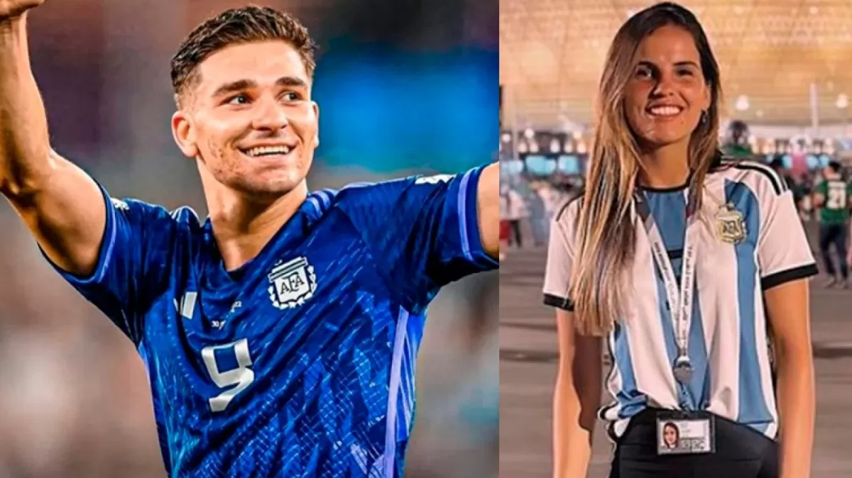 Julián Álvarez y Emilia Ferrero están juntos desde 2017