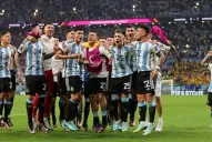 Video: el emocionante festejo de los jugadores de la Selección con la hinchada argentina