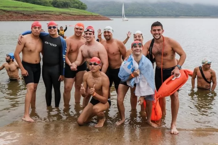 NADANDO JUNTOS. Recuerdo de la cuarta edición del “Nadando”, en 2021. 