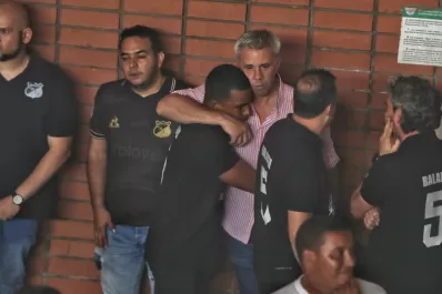 La emoción de Pusineri en el funeral de Andrés Balanta en Colombia