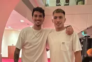 La sorpresa de un influencer tucumano que llegó a Qatar y se encontró con jugadores de la Selección