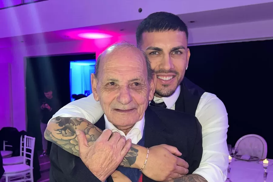 Murió el abuelo de Leandro Paredes y el jugador le dedicó un conmovedor posteo desde Qatar