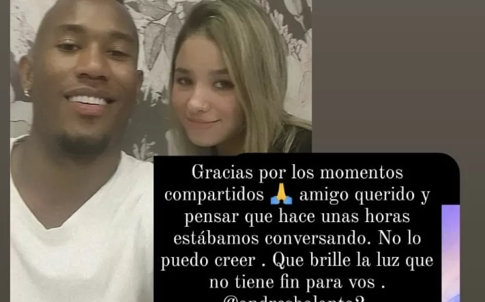 Atlético Tucumán, de luto: “Me descompensé”, el premonitorio mensaje que Andrés Balanta le mandó a una amiga horas antes de morir