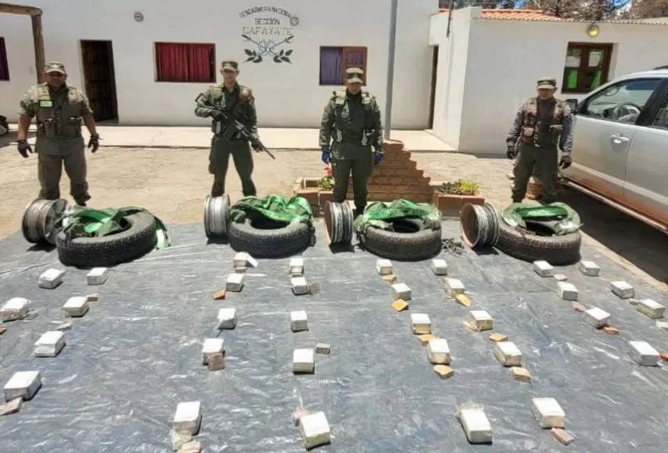 Foto tomada de Gendarmería Nacional. 