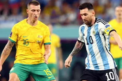 Un jugador australiano consiguió la camiseta de Messi y se emocionó en las redes