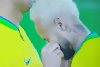 Mundial Qatar 2022: ¿Qué le puso Casemiro a Neymar en la nariz?