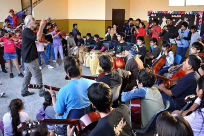 Hoy subirán al escenario más de 100 chicos músicos