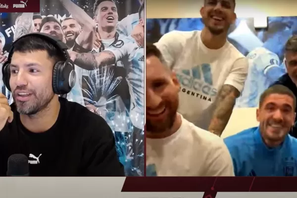 Messi, Papu Gómez, Paredes y De Paul participaron de un imperdible stream con Kun Agüero